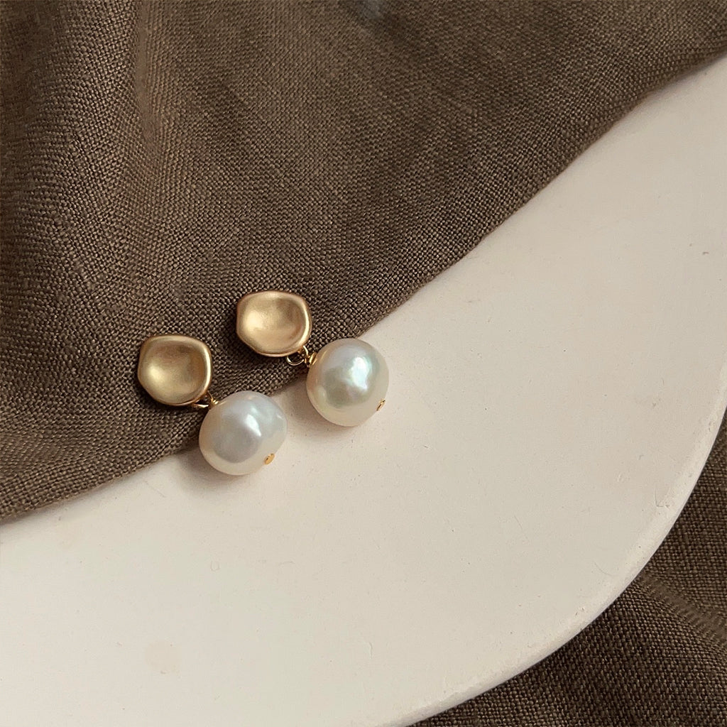 PENDIENTES DE PERLAS NATURALES