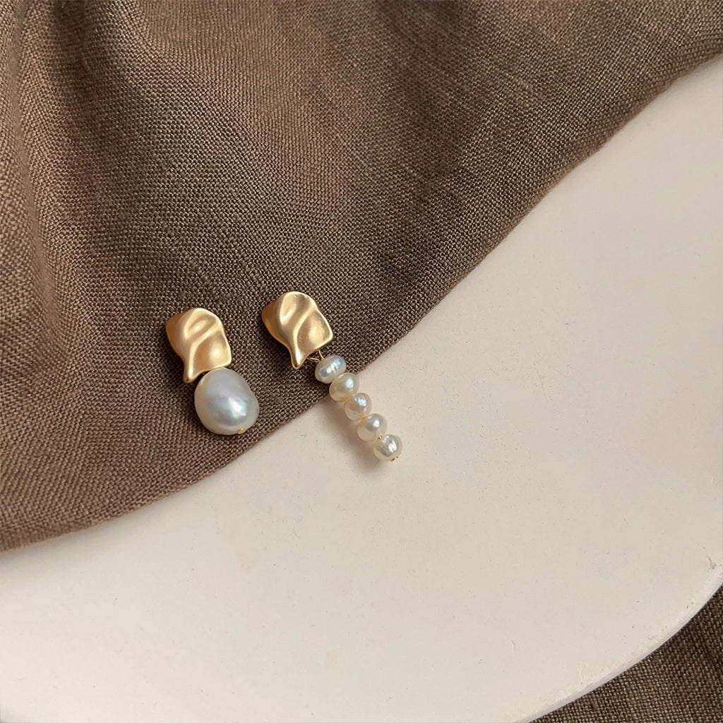 PENDIENTES DE PERLAS NATURALES