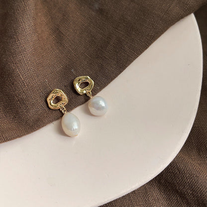 PENDIENTES DE PERLAS NATURALES