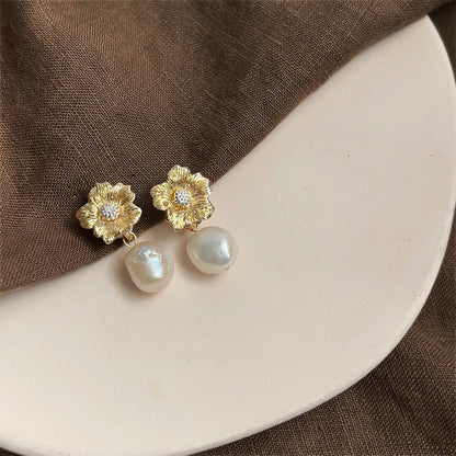 PENDIENTES DE PERLAS NATURALES