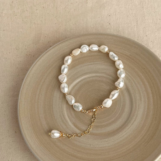 PULSERA DE PERLAS NATURALES