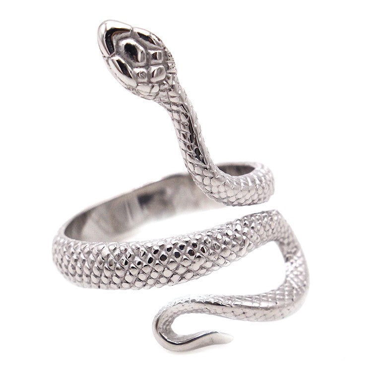 Snake Ring Silver