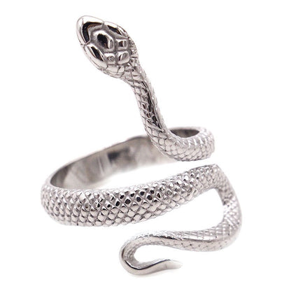 Snake Ring Silver