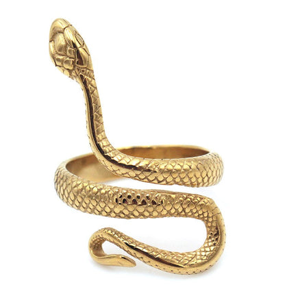 Snake Ring Gold