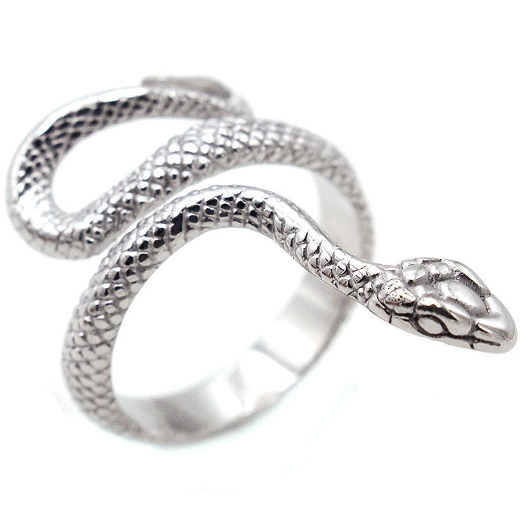 Snake Ring Silver