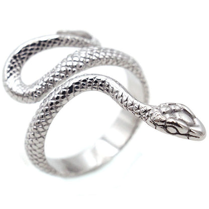 Snake Ring Silver