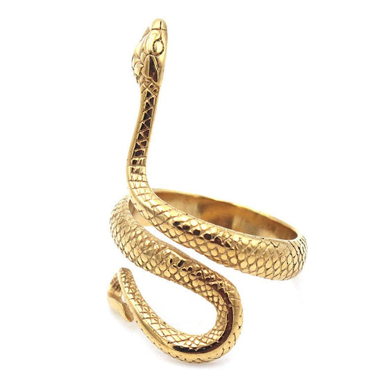 Snake Ring Gold