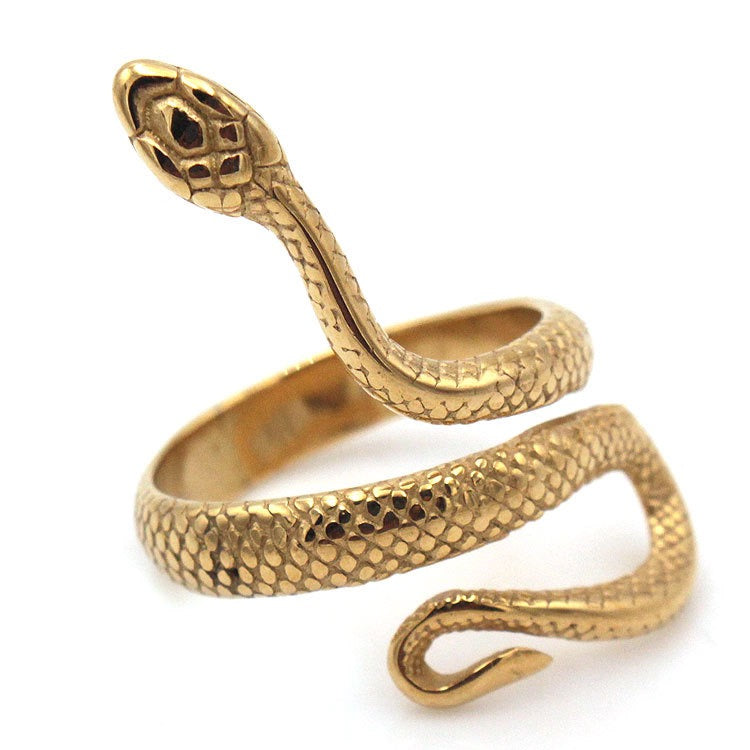 Snake Ring Gold