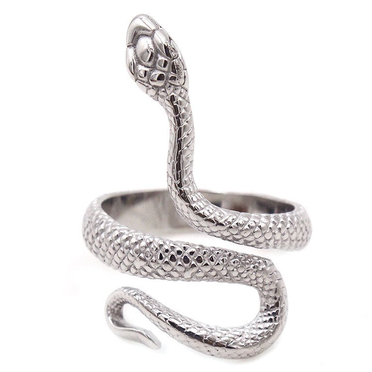 Snake Ring Silver