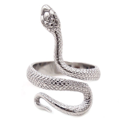 Snake Ring Silver