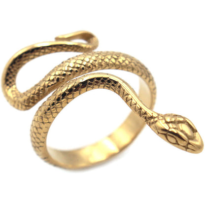 Snake Ring Gold