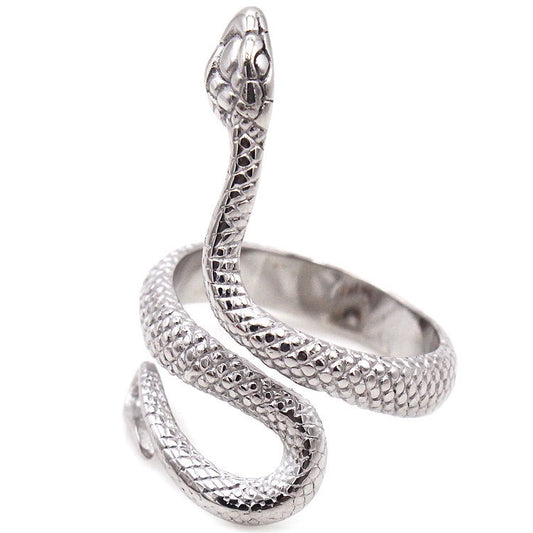 Snake Ring Silver